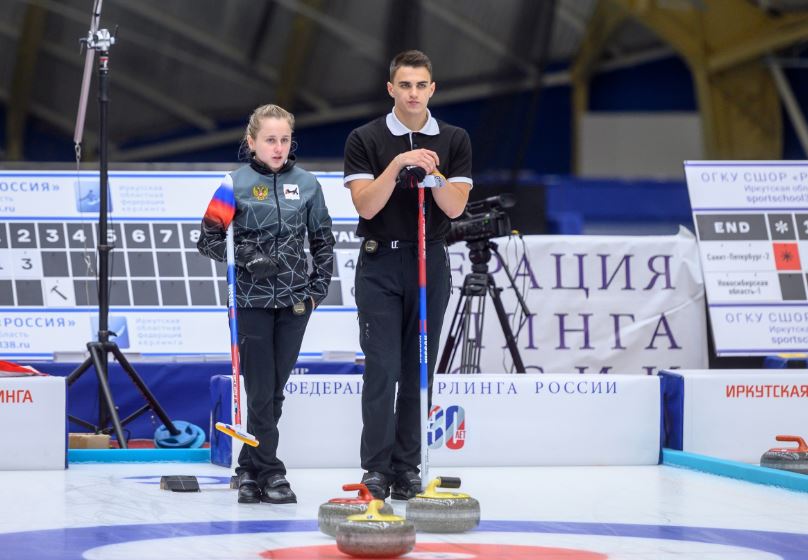 Иркутск смешанные пары Чемпионат России по керлингу